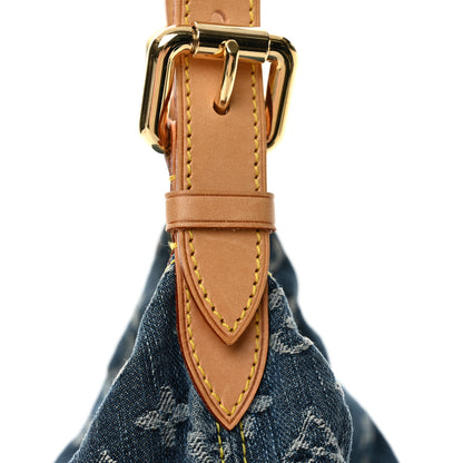Louis Vuitton Denim Baggy GM Blue 10 of 11