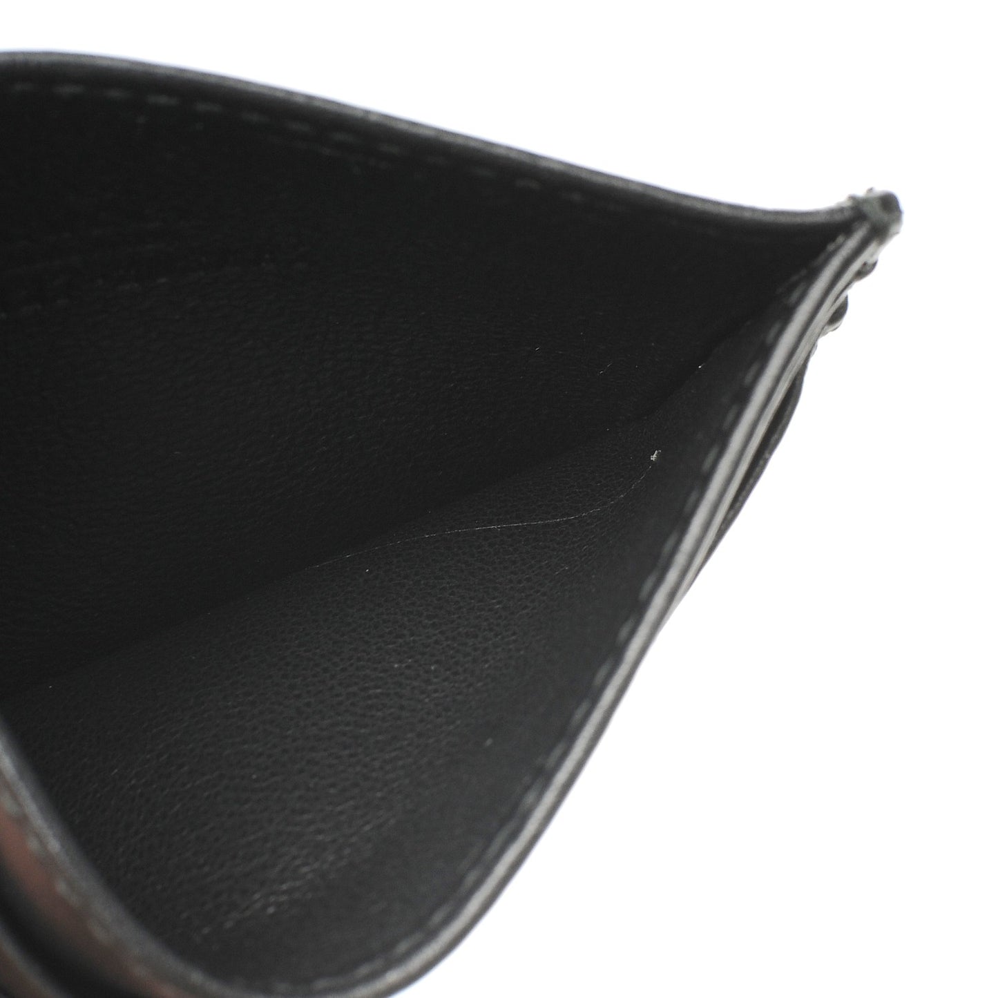 Calfskin Matelasse GG Marmont Card Holder Black