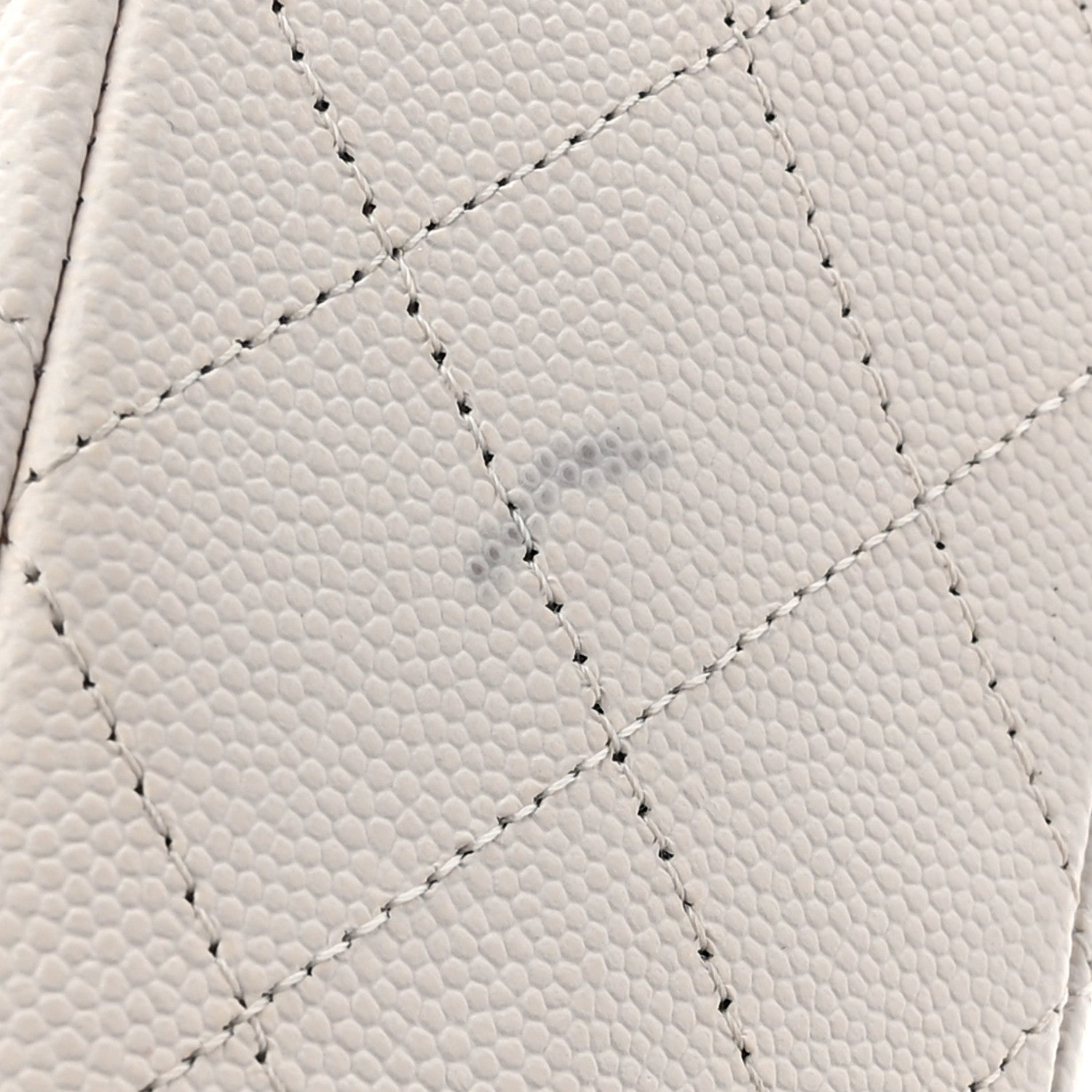 Chanel Caviar Quilted Small Double Flap White 11 of 13