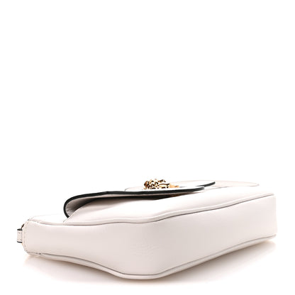 Versace Grained Calfskin La Medusa Mini Crossbody Bag White 4 of 9