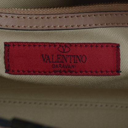 Valentino Garavani Vitello Rockstud Double Handle Tote Alpaca 6 of 8