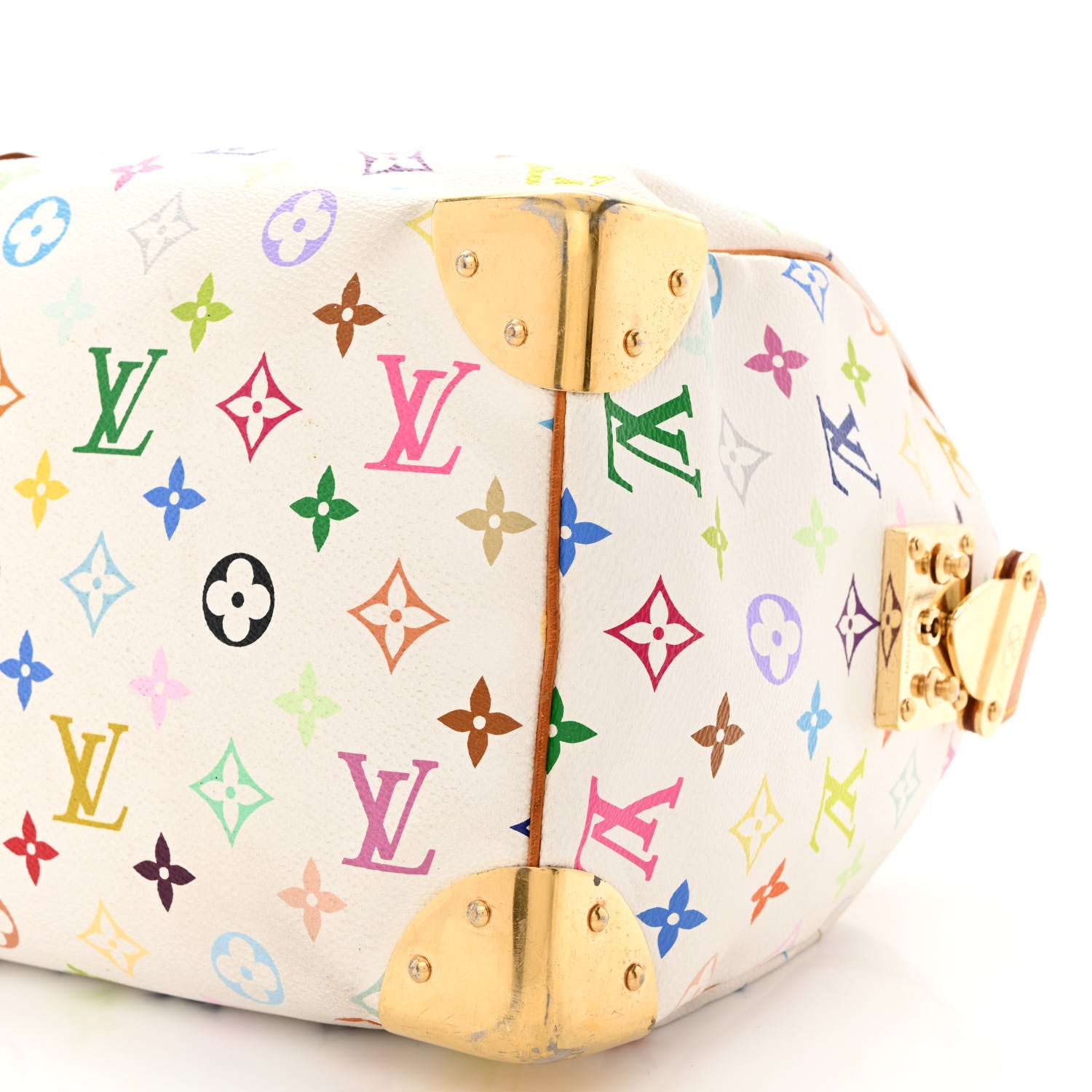 Louis Vuitton Monogram Multicolor Speedy 30 White 12 of 20