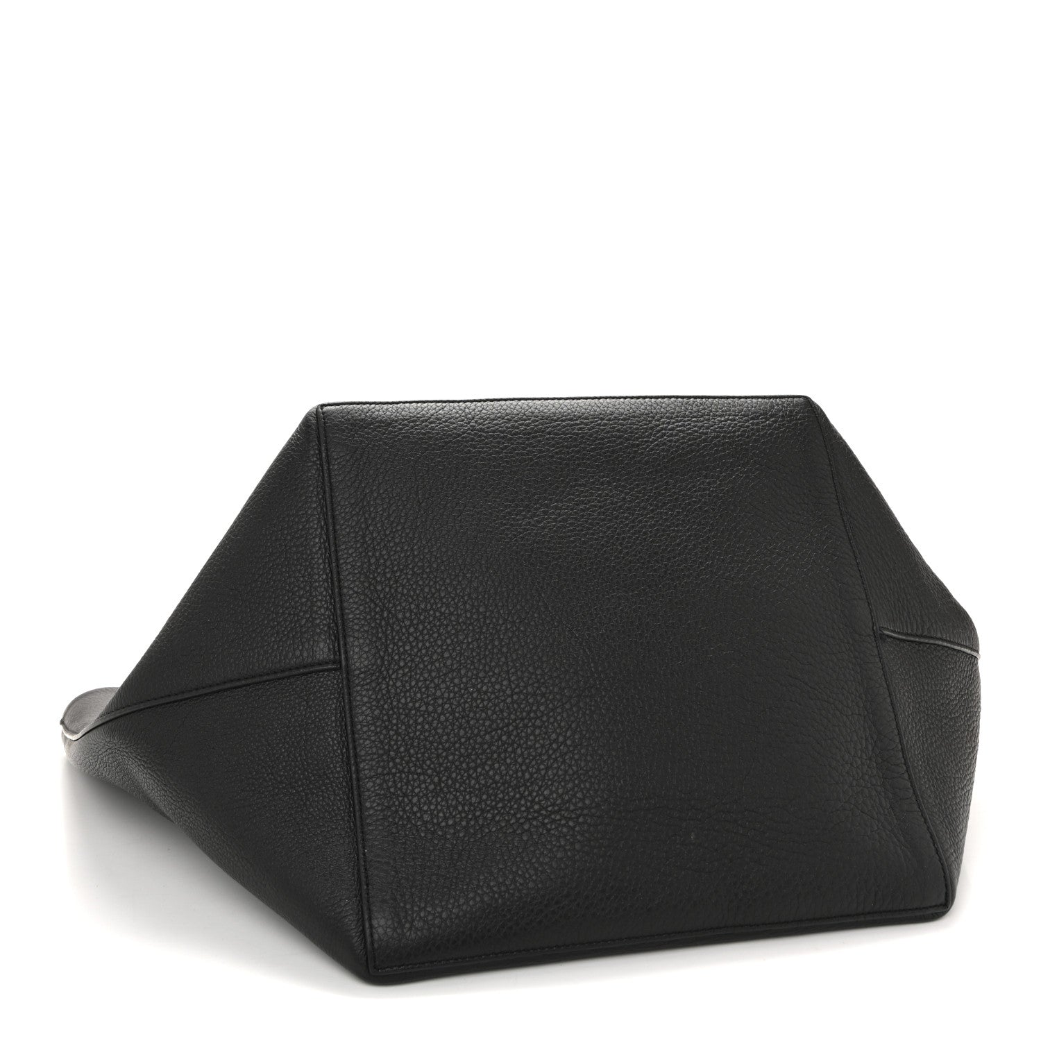 The Row Grained Calfskin Park Tote Three Black 4 of 9