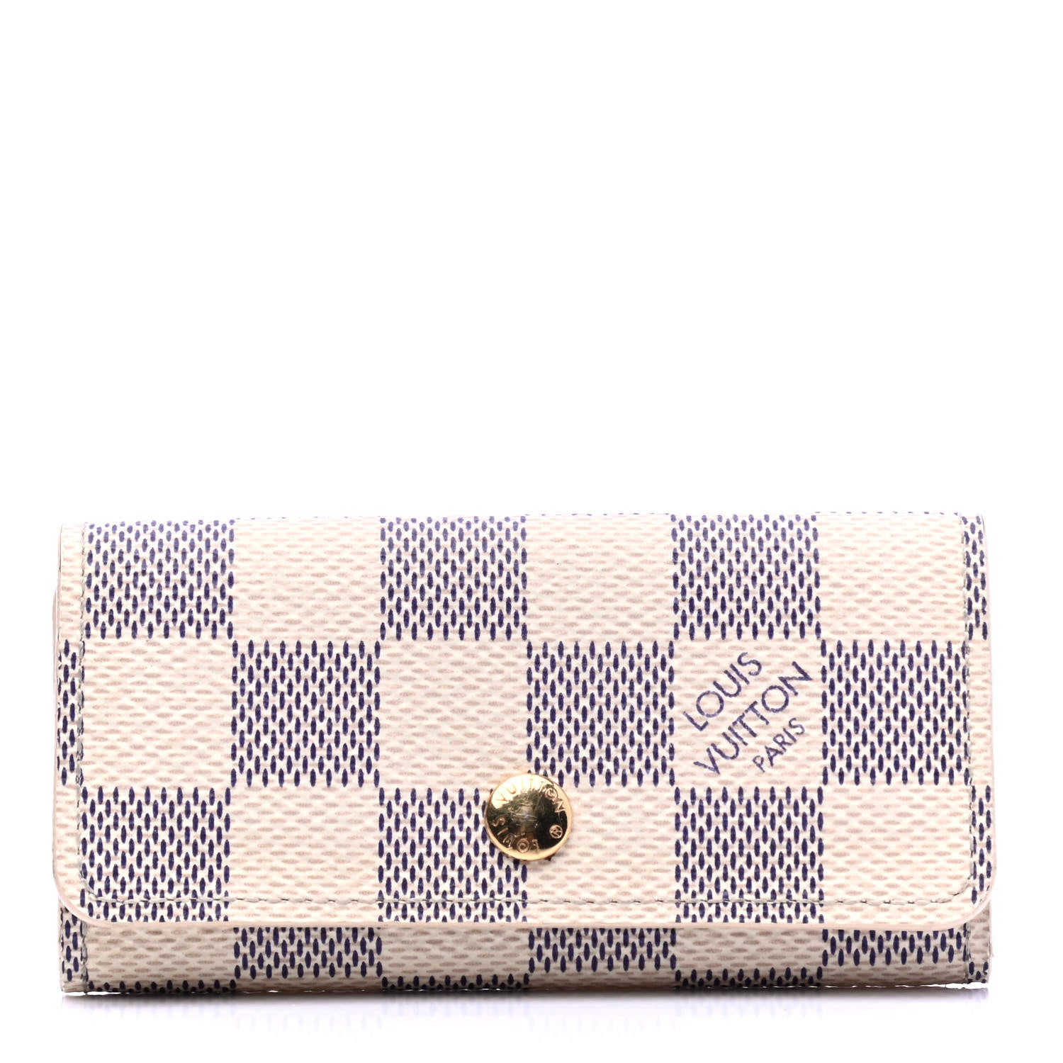 Louis Vuitton Damier Azur Multicles 4 Key Holder 1 of 5
