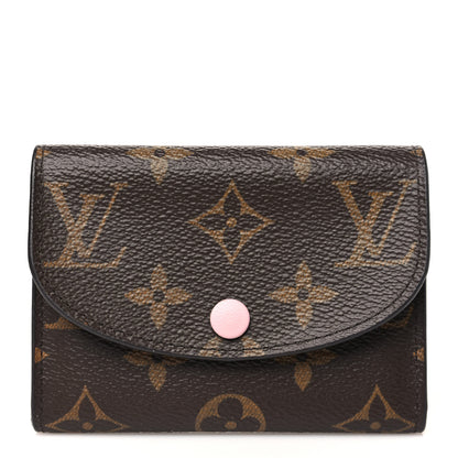 Louis Vuitton Monogram Rosalie Coin Purse Rose Ballerine 1 of 8
