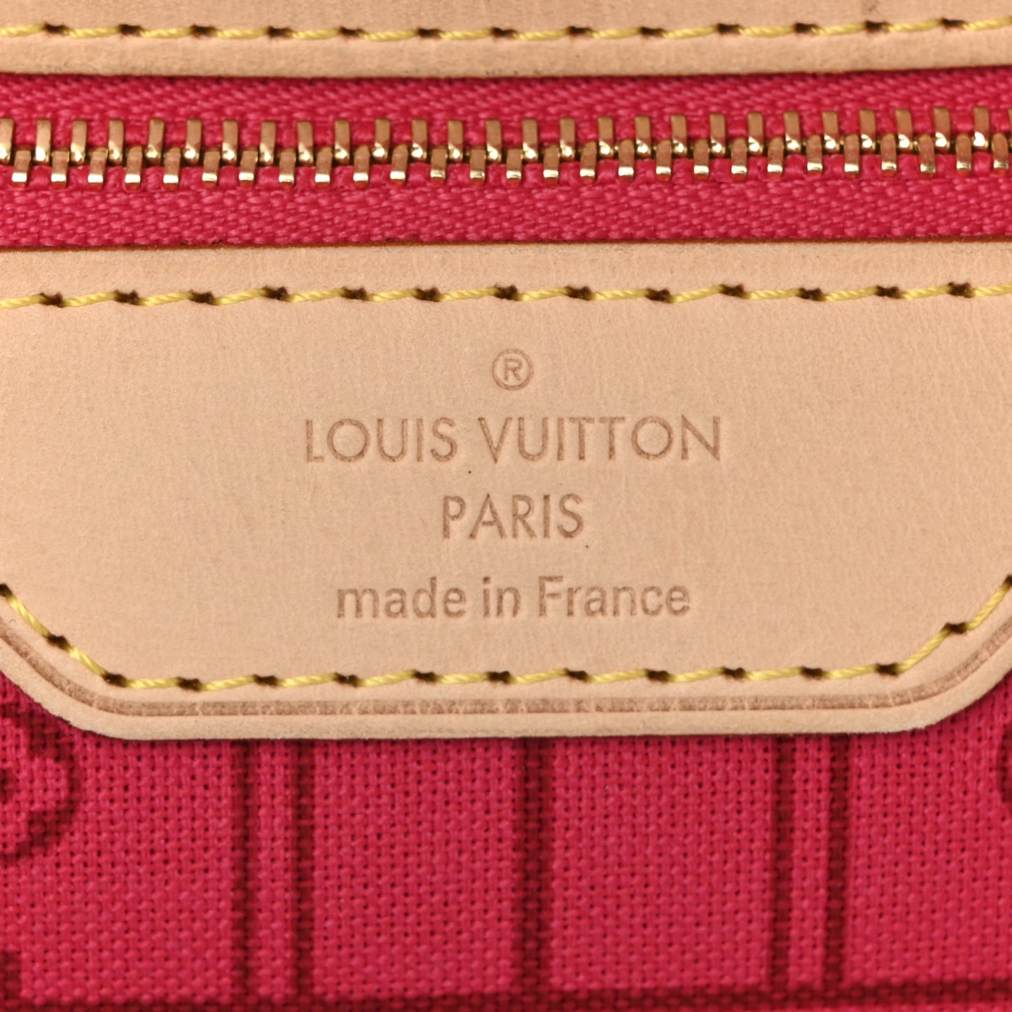 Monogram My LV Heritage Neverfull MM Fuchsia White