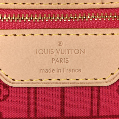 Louis Vuitton Monogram My LV Heritage Neverfull MM Fuchsia White 7 of 11