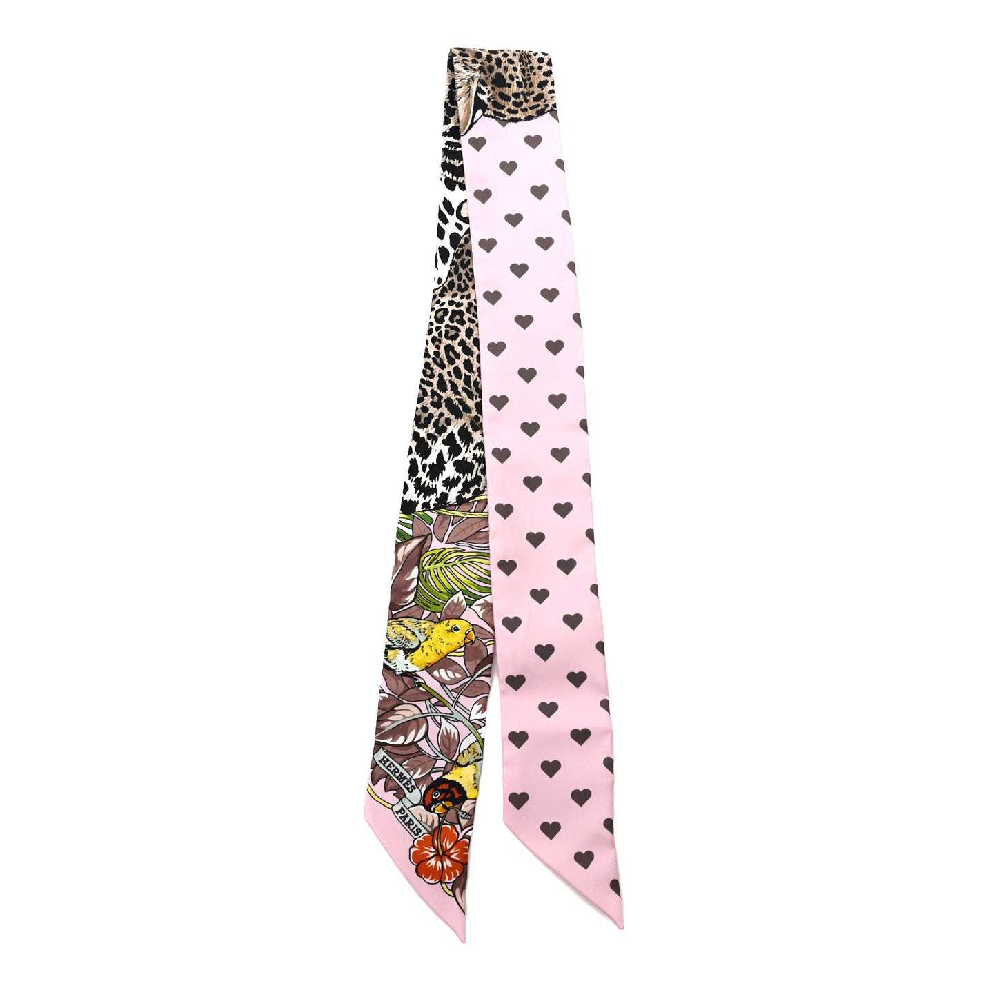 Silk Jungle Love Love Twilly Rose Pale Etoupe