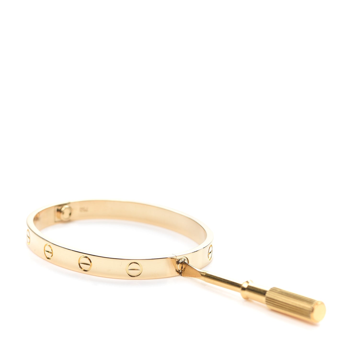 18K Yellow Gold LOVE Bracelet 16