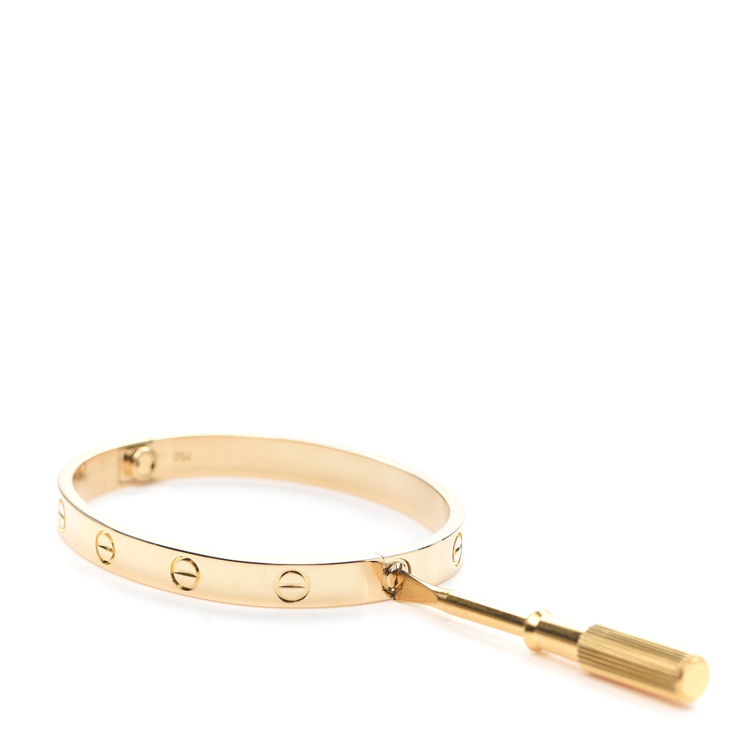 Cartier 18K Yellow Gold LOVE Bracelet 16 4 of 7
