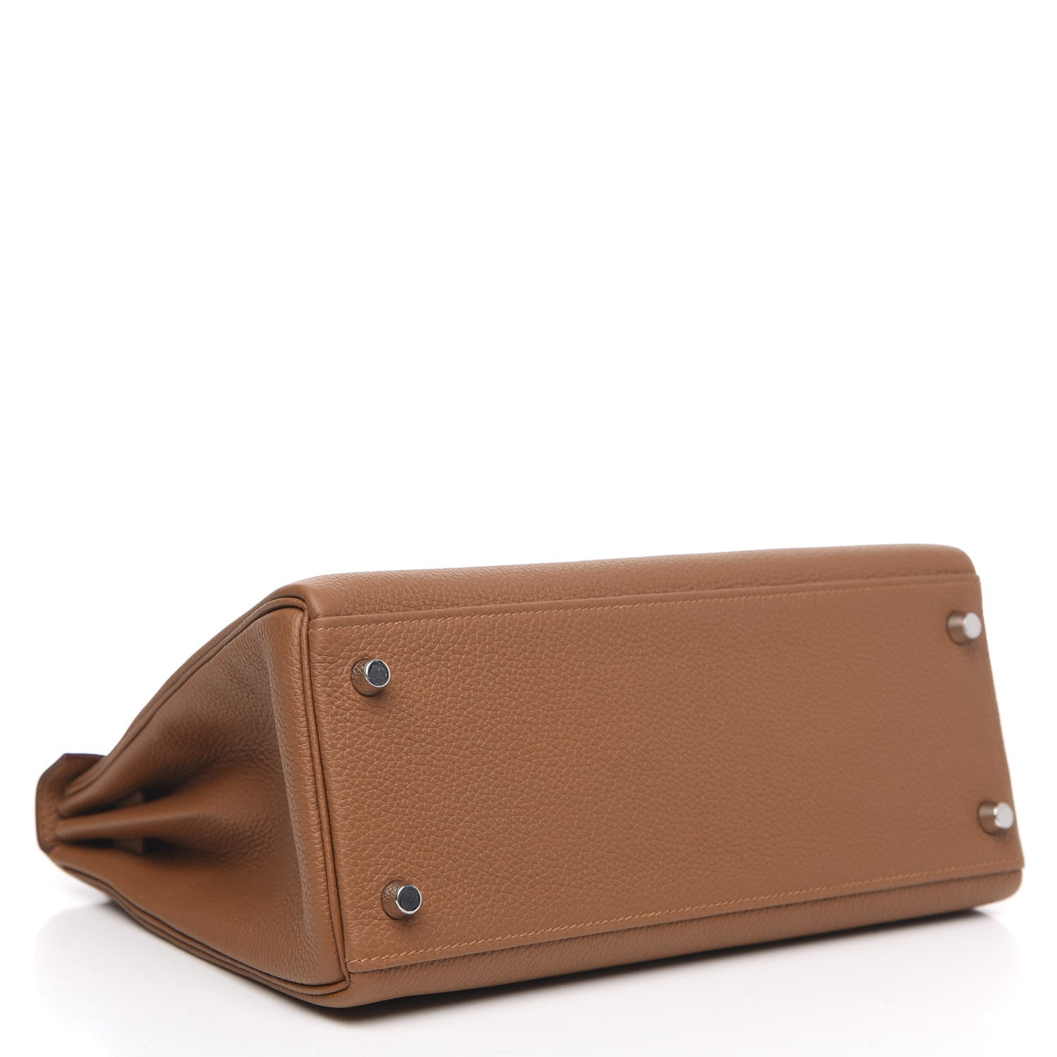 Hermes Togo Matte Alligator Kelly Retourne Touch 28 Gold 6 of 32