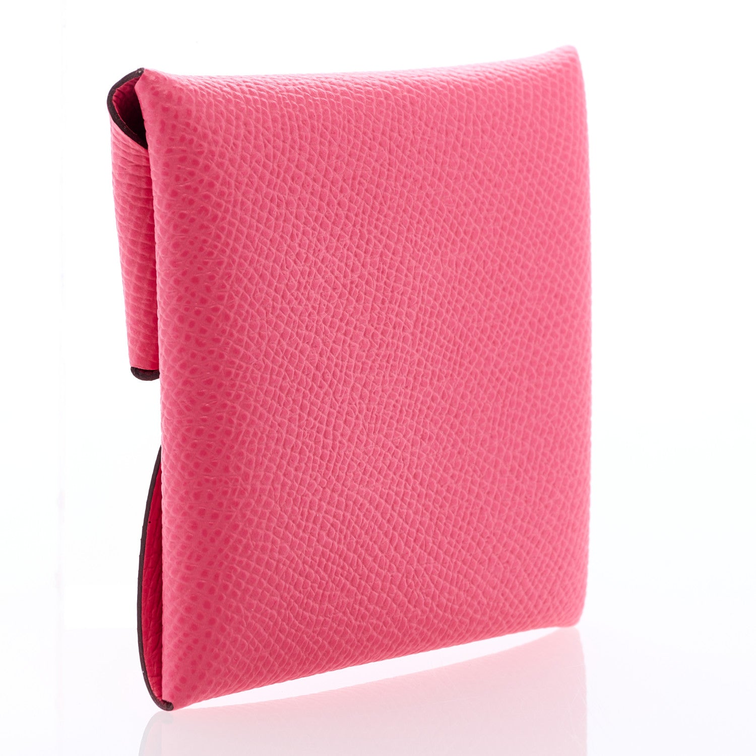 Hermes Epsom Bastia Coin Purse Rose Azalee 3 of 6