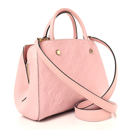 Louis Vuitton Empreinte Montaigne BB Rose Poudre 3 of 10