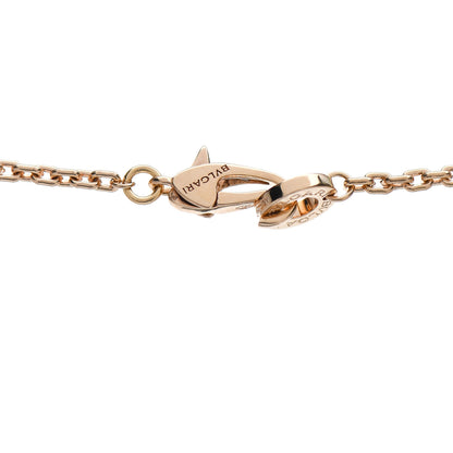 Bulgari 18K Rose Gold Diamond Mother of Pearl Serpenti Viper Pendant Necklace 4 of 5