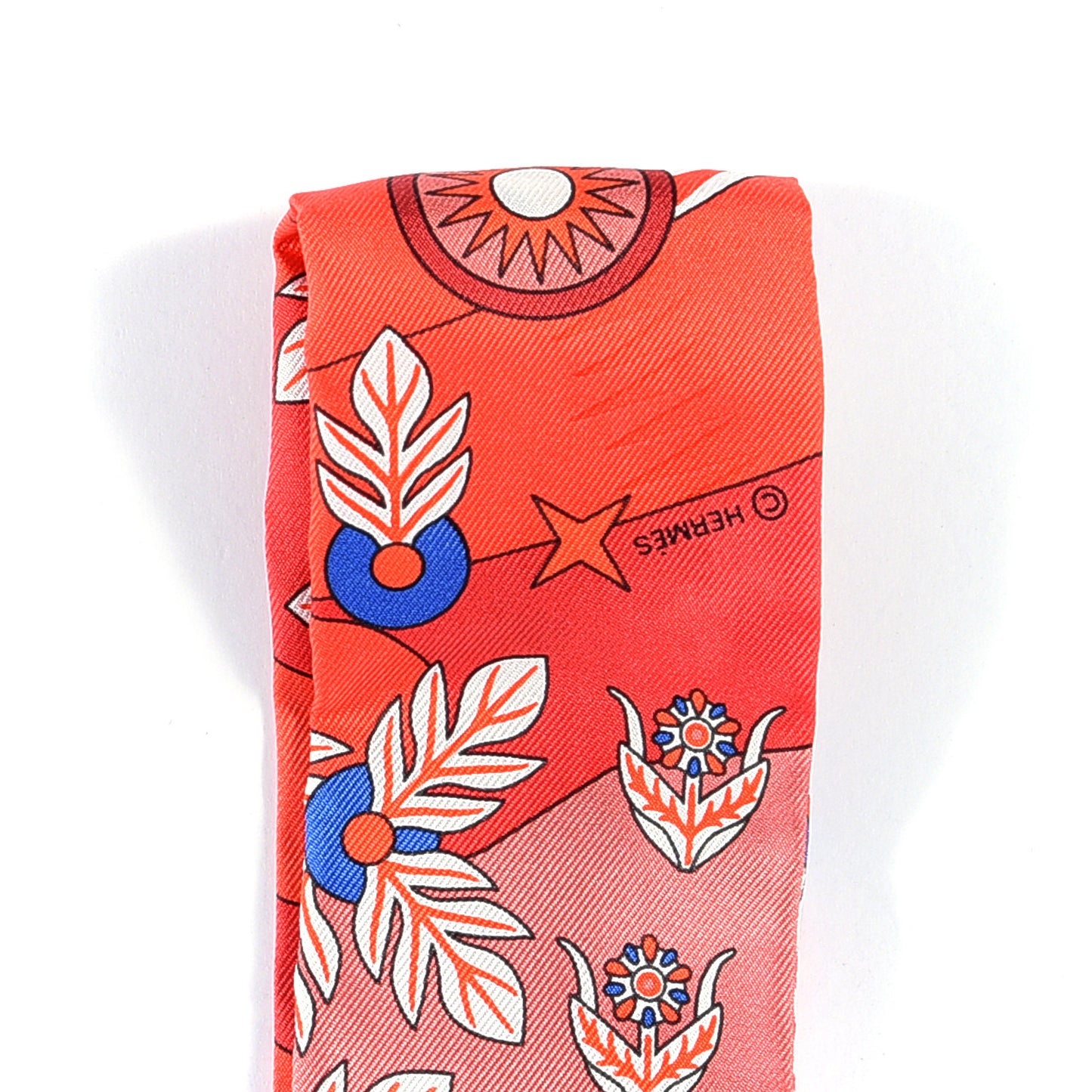 Silk La Source de Pegase Twilly Rouge Bleu Royal White