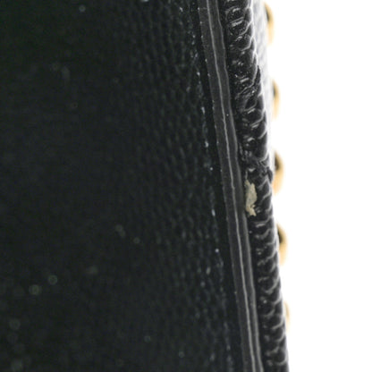 Saint Laurent Grain De Poudre Textured Mixed Matelasse Large Triquilt Monogram Satchel Black 11 of 11