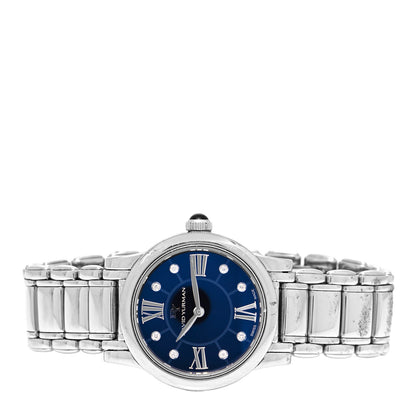 David Yurman Stainless Steel Diamond 30mm Classic Quartz Watch Blue 2 of 4