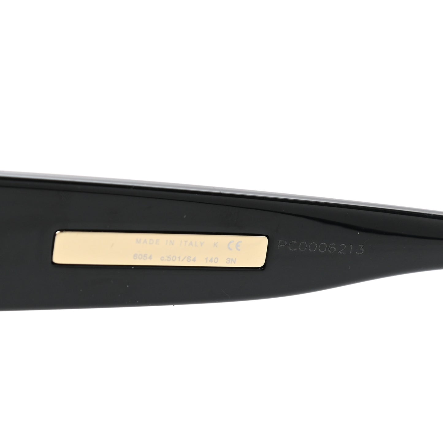 Acetate Cat Eye Sunglasses 6054 Black