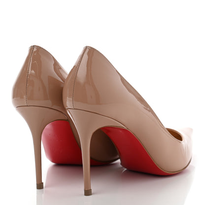 Christian Louboutin Patent Decollete 554 85 Pumps 36.5 Nude 4 of 11