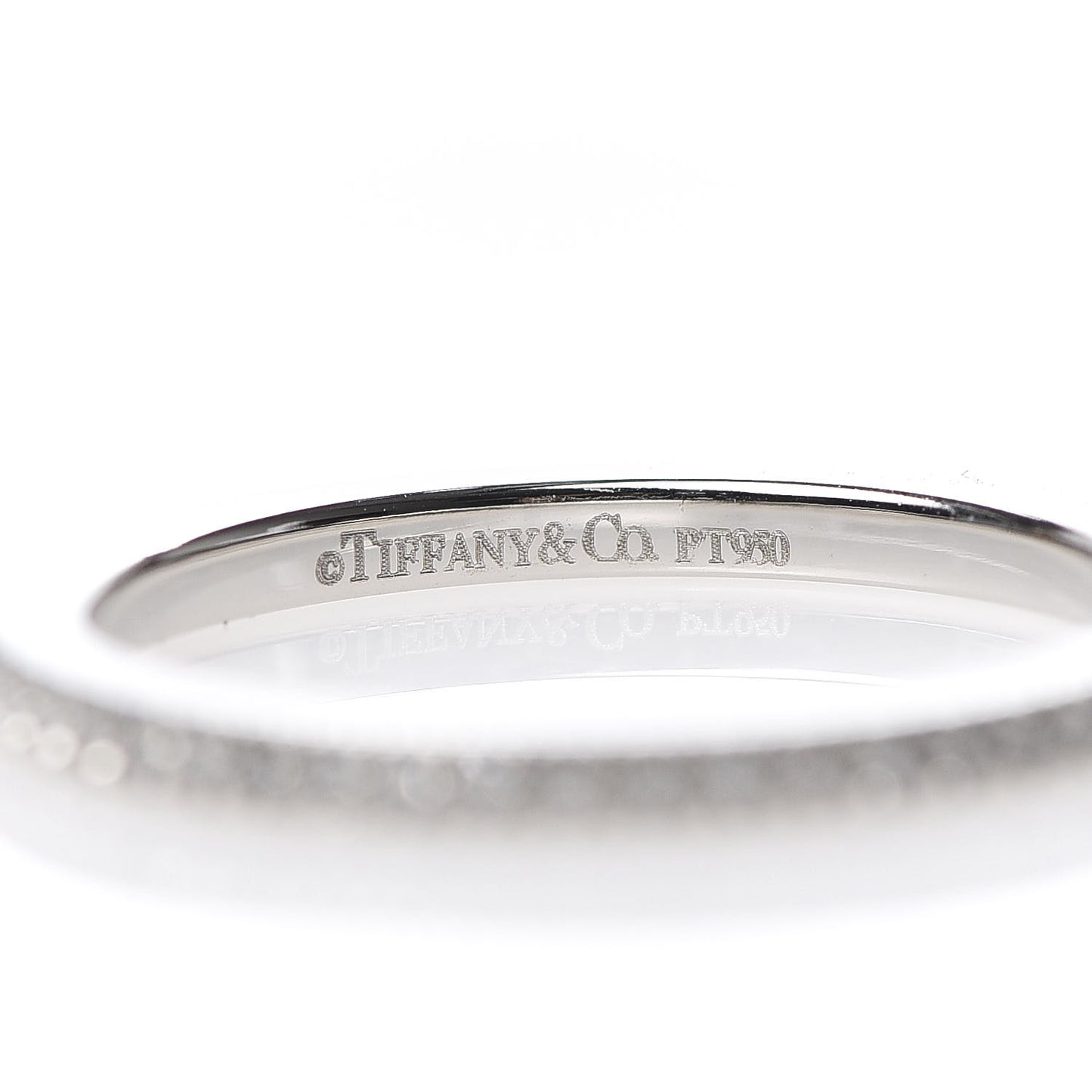 Platinum Diamond Eternity Lucida Band Ring 47 4