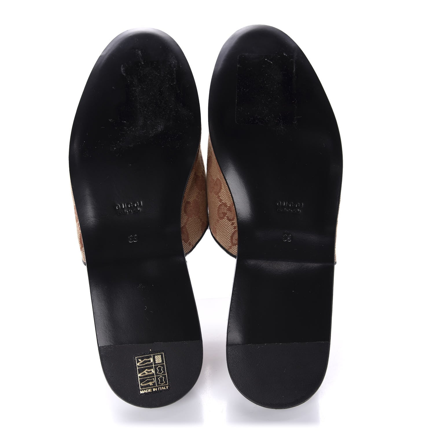 Gucci X MLB GG Monogram LA Dodgers Embroidered Womens GG Slippers 38 Beige Ruggine 5 of 10