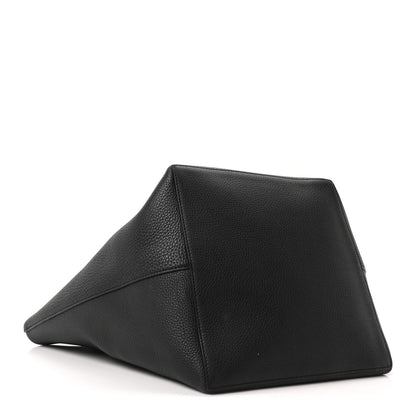 The Row Grained Calfskin Park Tote Three Black 5 of 11