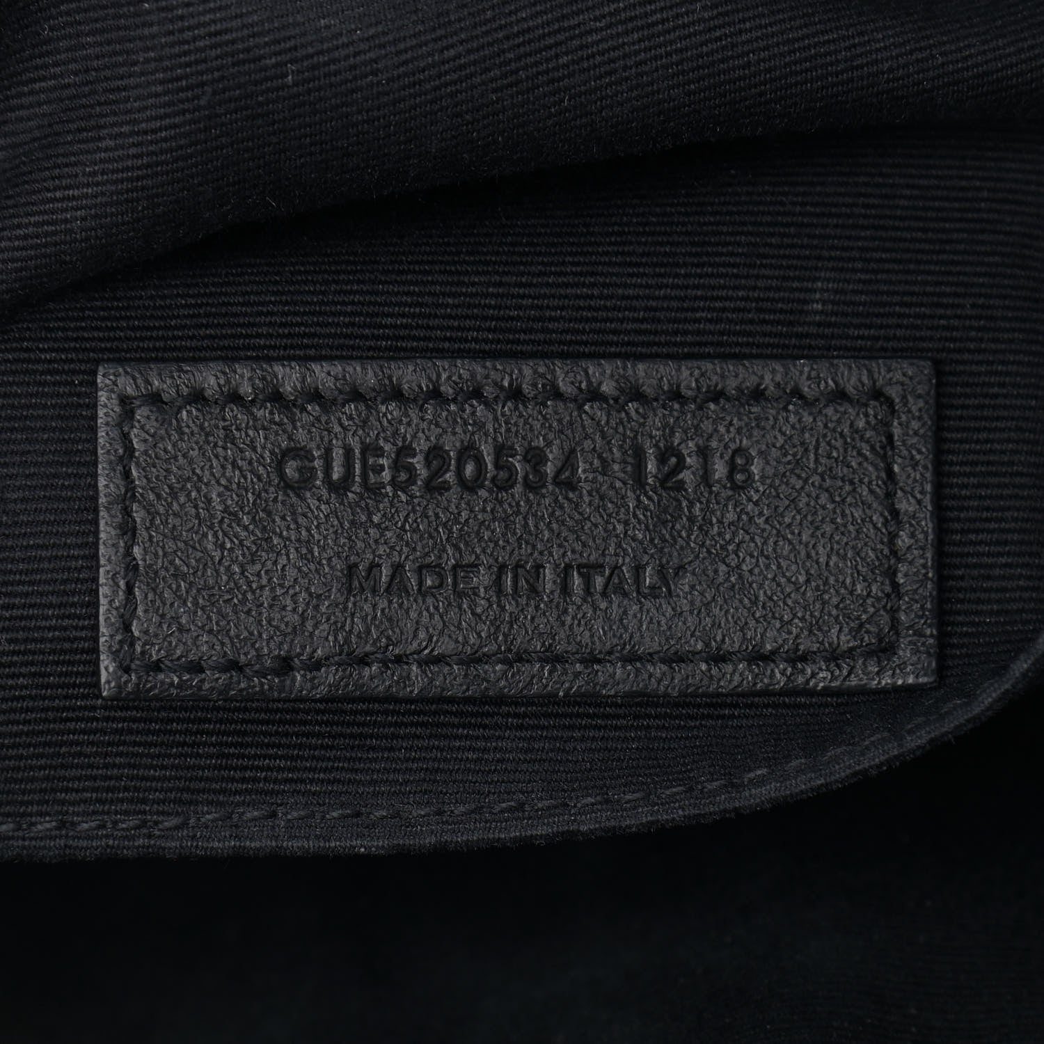Saint Laurent Calfskin Matelasse Monogram Lou Camera Bag Black 7 of 9