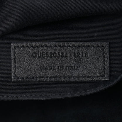 Saint Laurent Calfskin Matelasse Monogram Lou Camera Bag Black 7 of 9