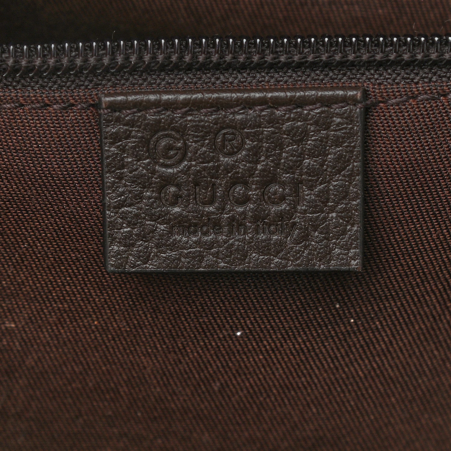 Gucci GG Monogram Travel Backpack Dark Brown 7 of 10