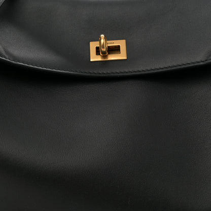 Balenciaga Natural Smooth Calfskin Medium Rodeo Top Handle Handbag Black 8 of 11