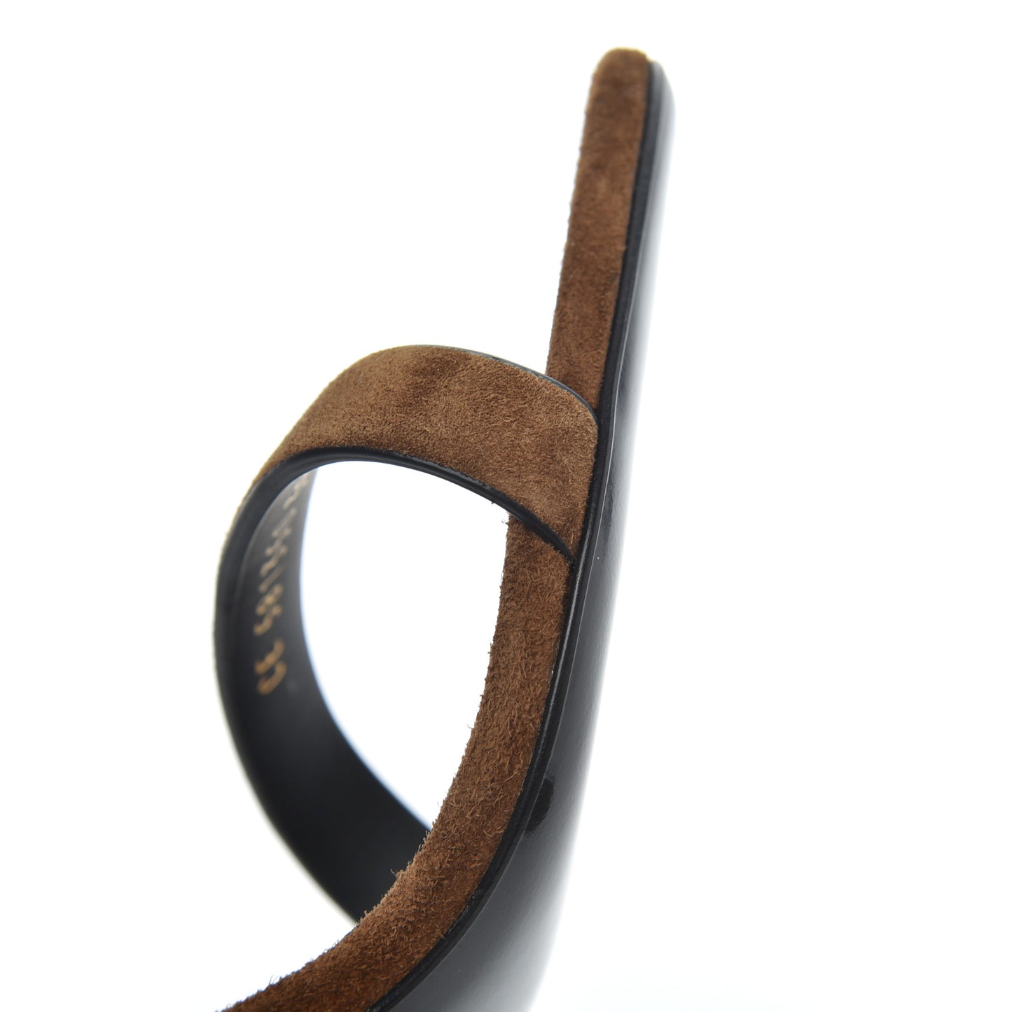 Suede Oak 100 Ankle Strap Sandals 39 Land