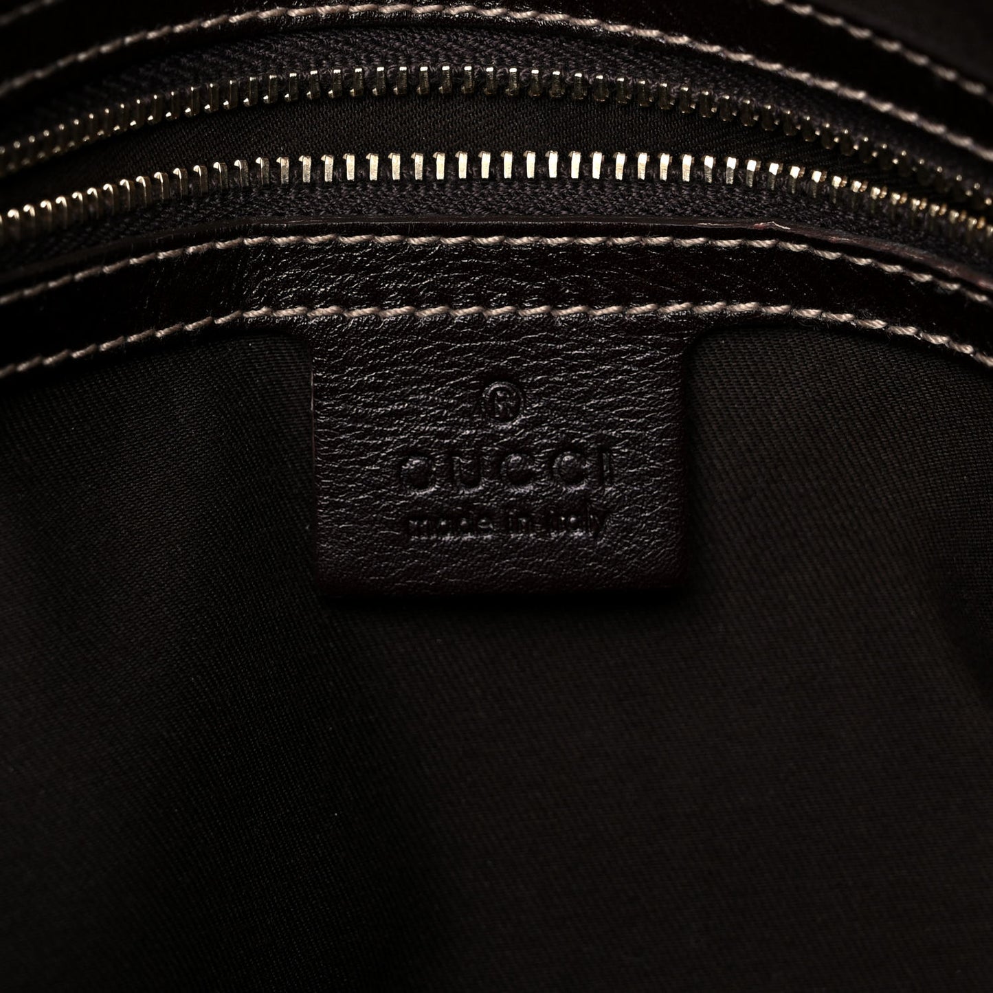 Calfskin Medium Britt Tote Dark Brown