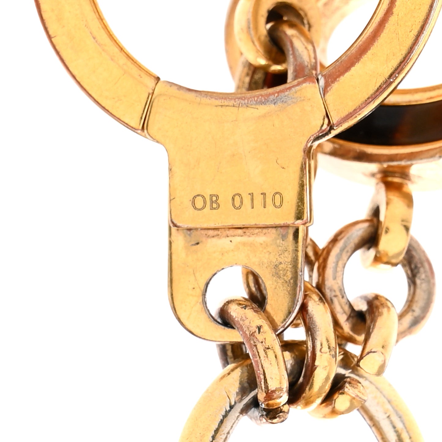 Acetate Confidence Bag Charm Key Holder
