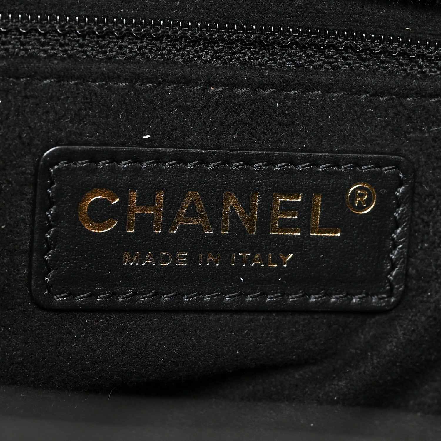 Chanel Caviar Deauville Drawstring Bucket Bag Black 6 of 10