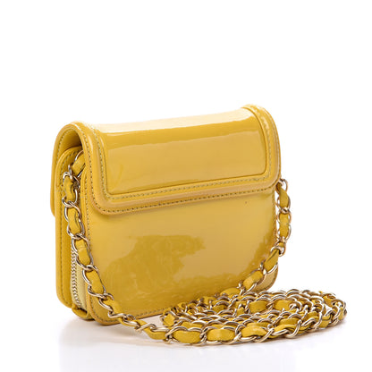 Chanel Patent Calfskin Mini Reissue Flap Yellow 2 of 17