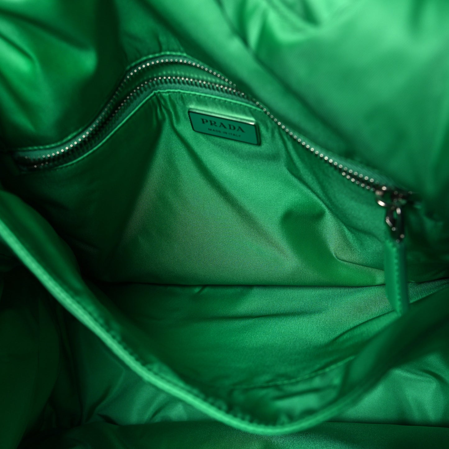 Re-Nylon Soft Padded Large Tote Bag Mango