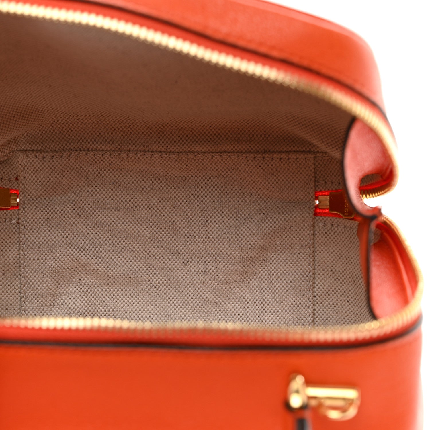 Gucci Sakai Be Green Calfskin Diagonal Stitched Small Blondie Shoulder Bag Orange 5 of 10