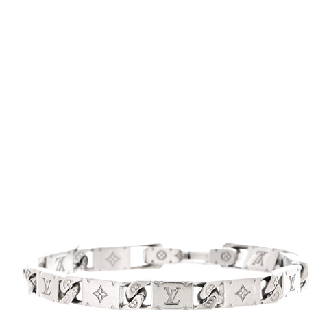 Monogram Tied Up Bracelet M Silver