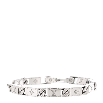 Louis Vuitton Monogram Tied Up Bracelet M Silver 1 of 4