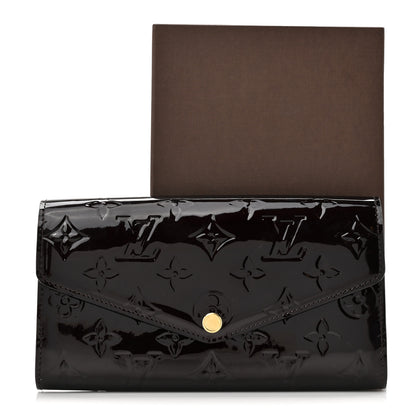 Louis Vuitton Vernis Sarah Wallet NM Amarante 7 of 7