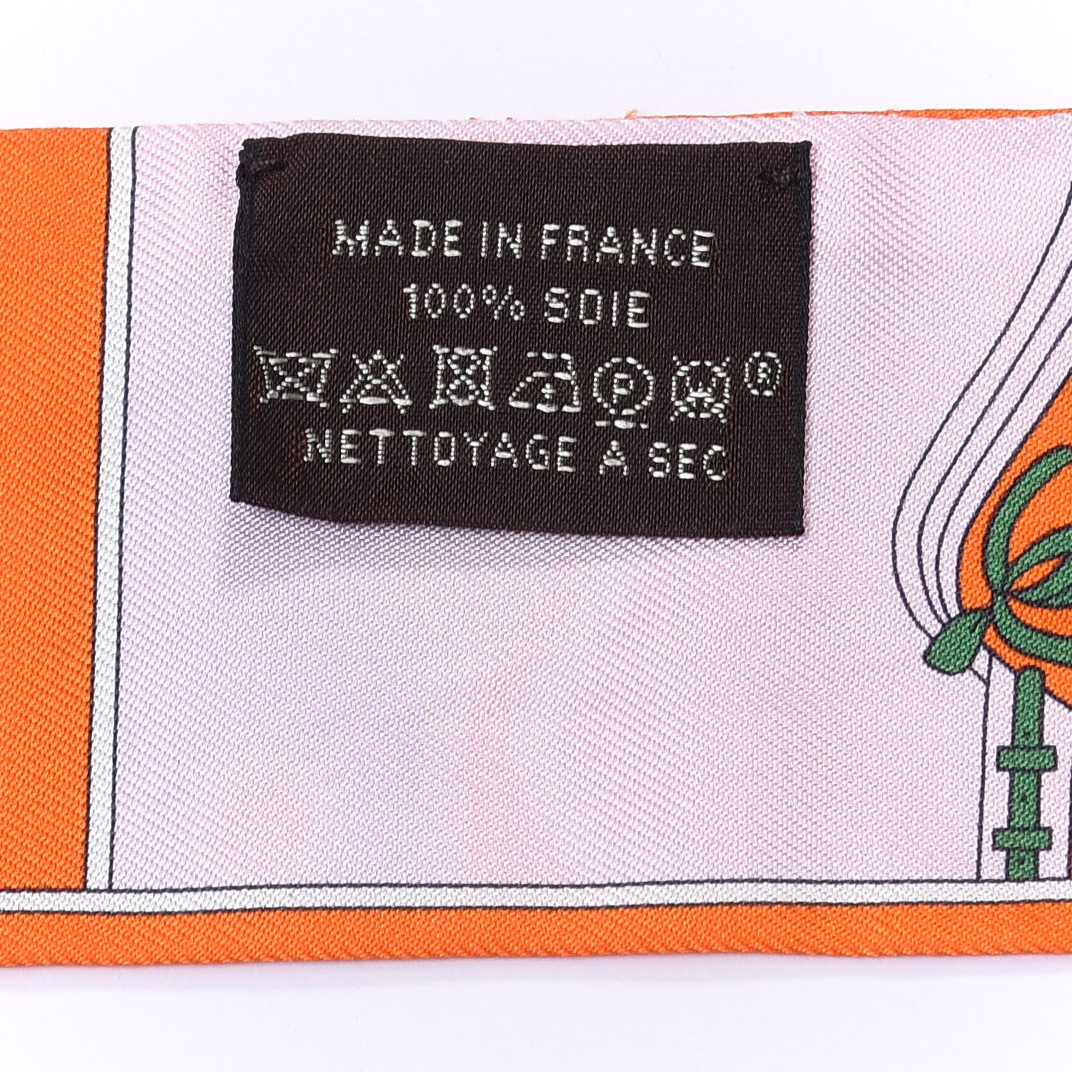 Hermes Silk Camails Twilly 3 of 4