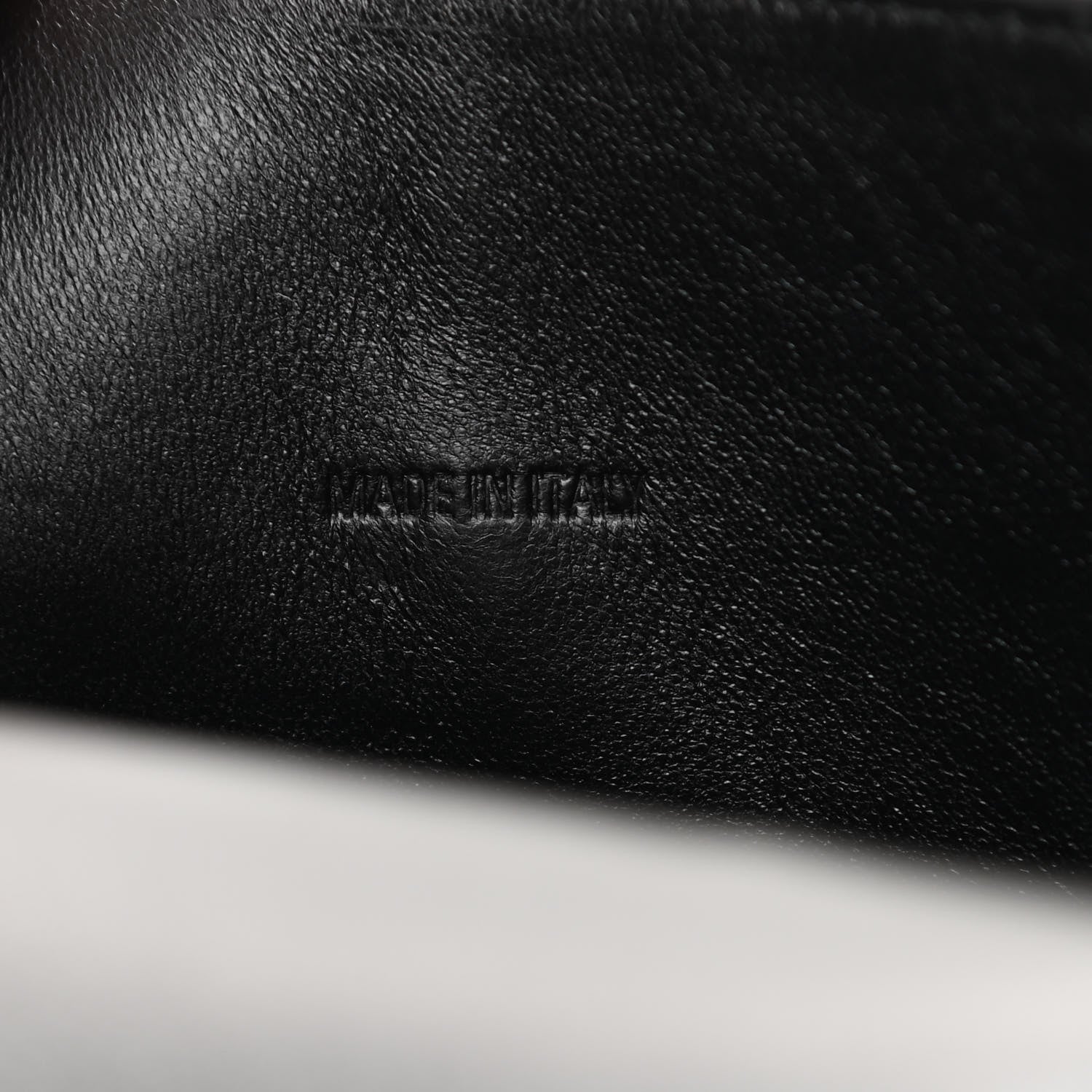 Balenciaga Strass Suede Allover Logo Hourglass Top Handle Bag XS with Chain Black White 7 of 10