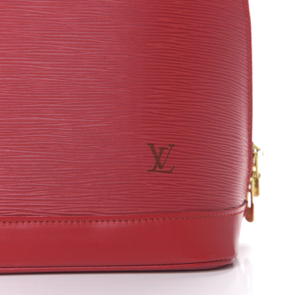 Louis Vuitton Epi Alma PM Rouge 8 of 8
