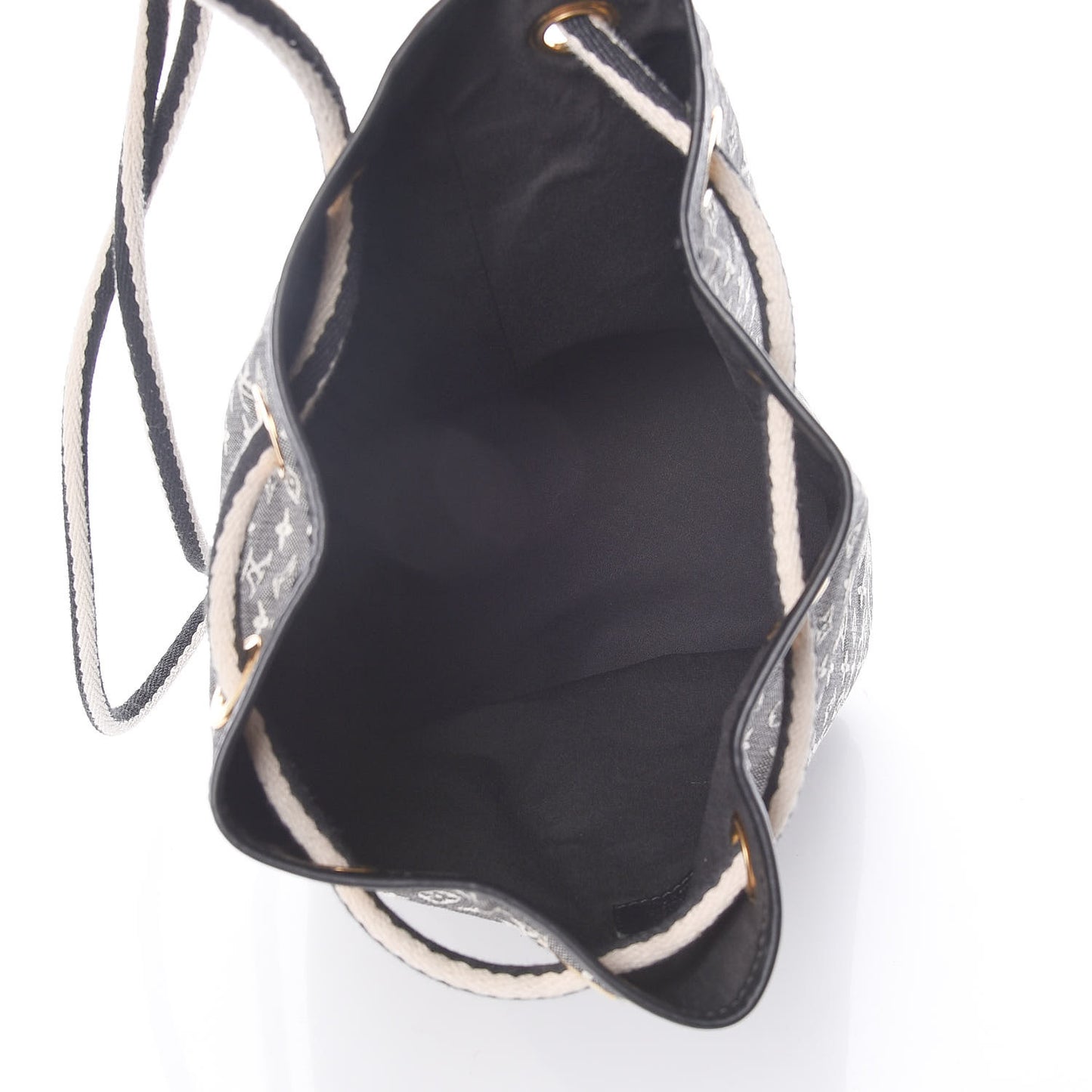 Mini Lin Monogram Betsy Backpack Black