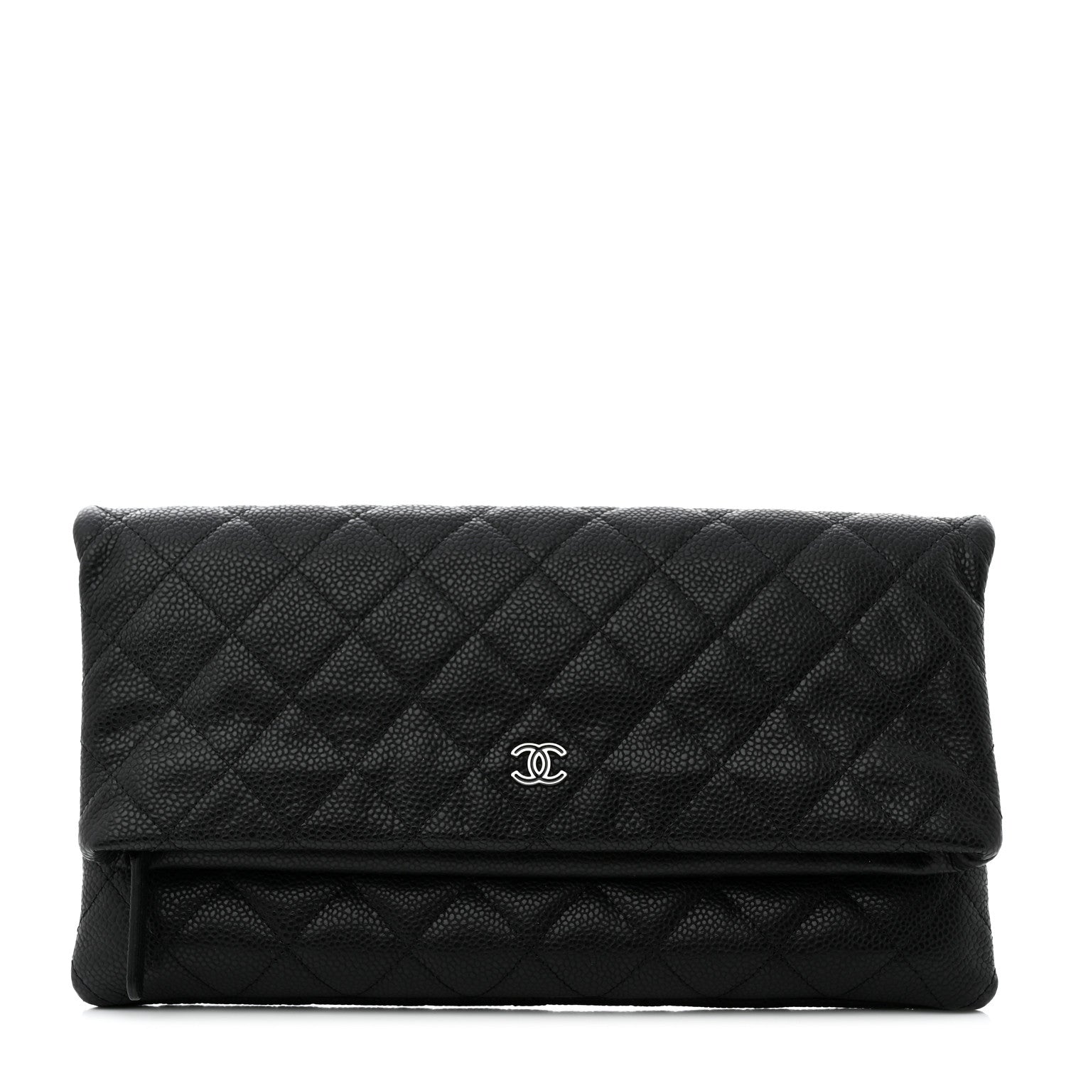 Chanel Caviar Quilted CC Beauty Clutch Black 1 of 9