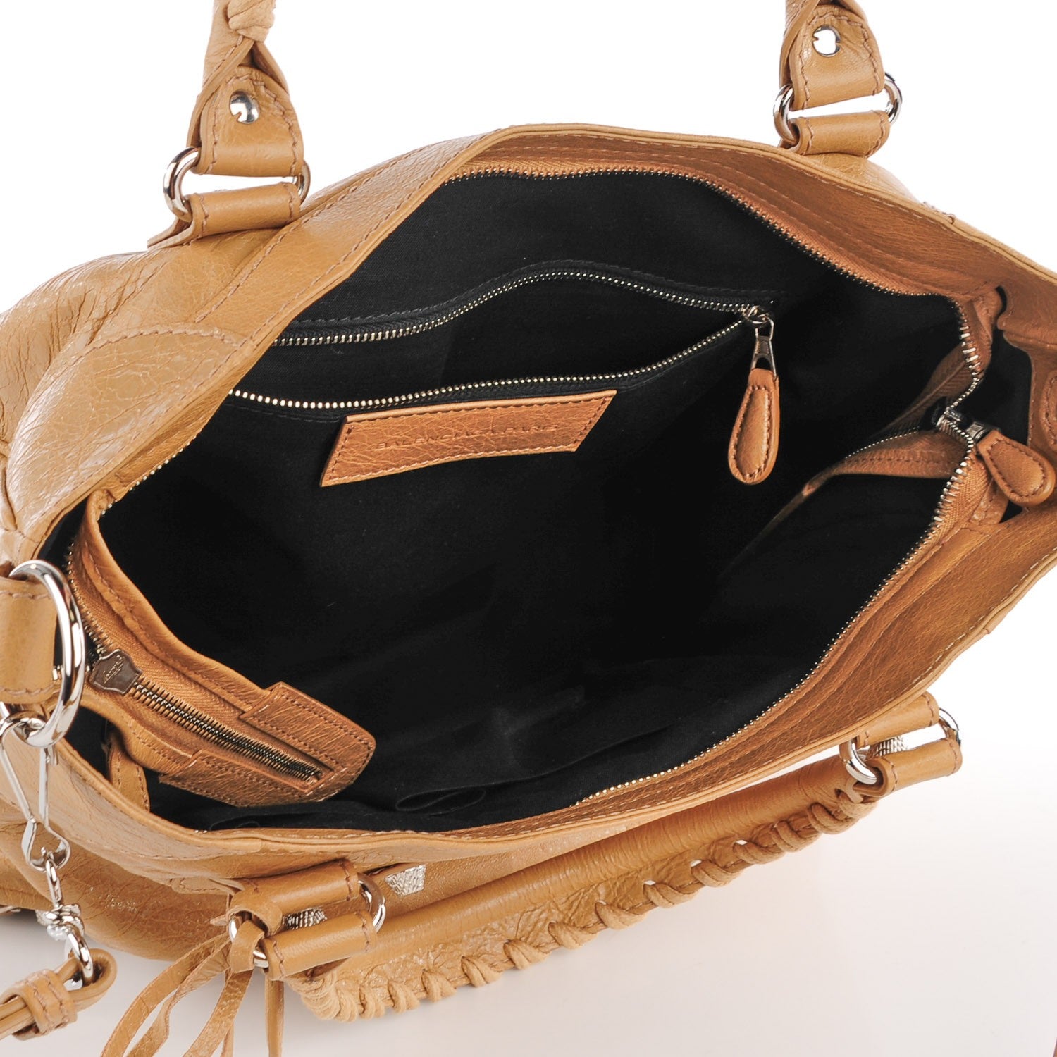 Balenciaga Agneau Giant 12 Silver Hardware Velo Beige Nougatine 5 of 12