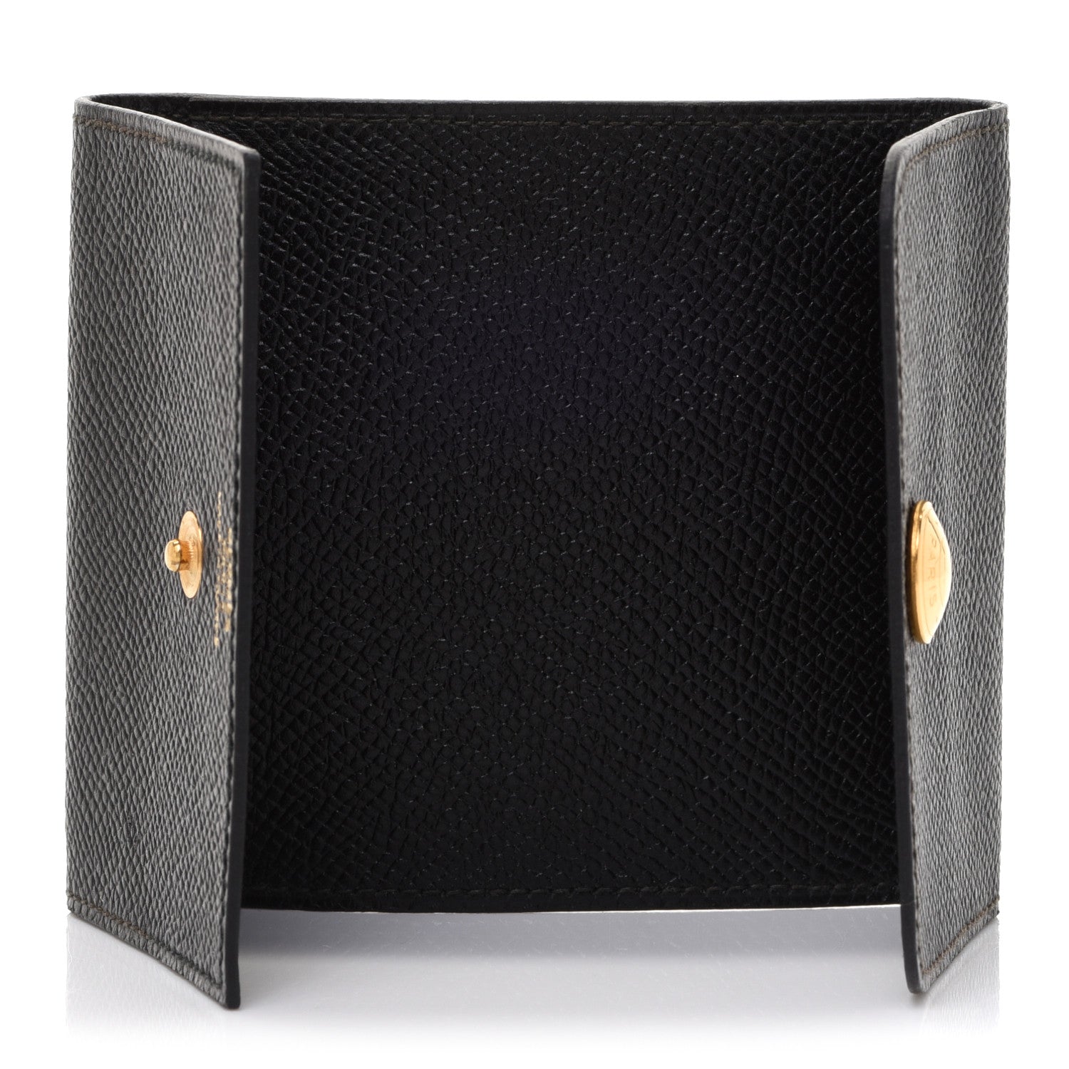 Hermes Courchevel Post It Notepad Holder GM Black 5 of 6