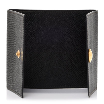 Hermes Courchevel Post It Notepad Holder GM Black 5 of 6