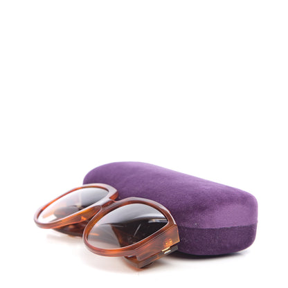 Gucci Acetate Oversized Interlocking GGG0151S Sunglasses Tortoise 8 of 8