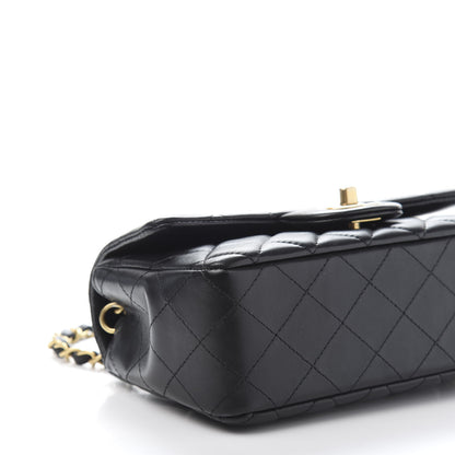 Chanel Lambskin Quilted Mini Rectangular Flap Black 8 of 11